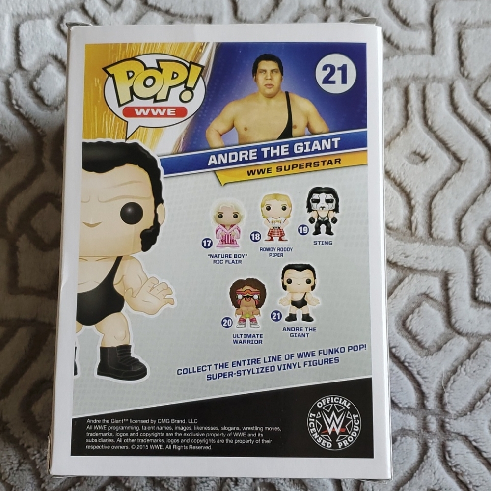 🥳 HP 🥳 WWE Funko Pop Andre The Giant 21 - Picture 3 of 7